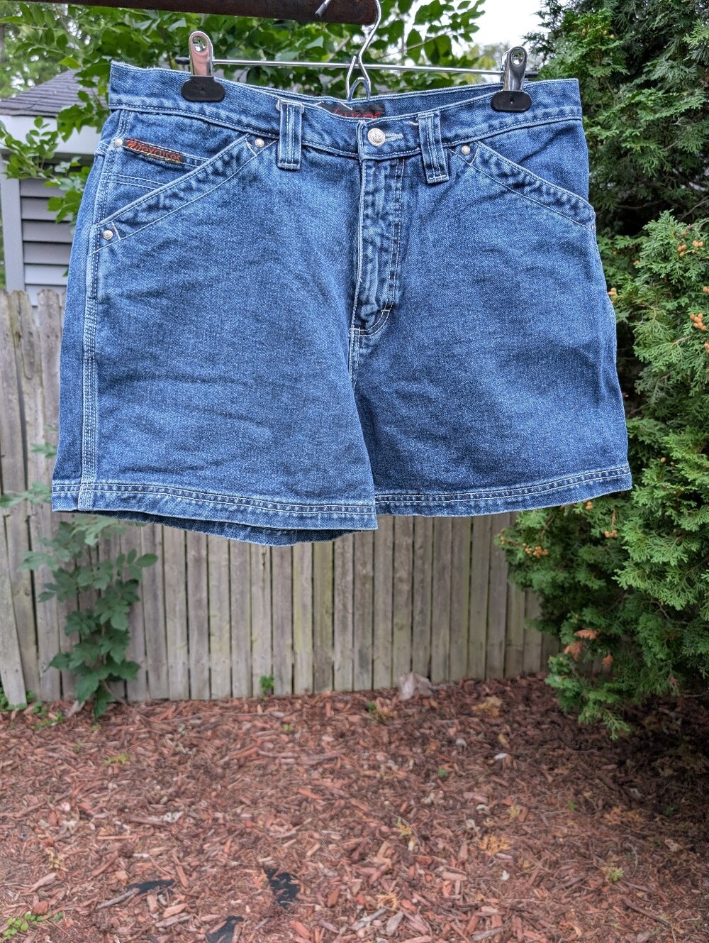 Vintage No Excuses High Waisted Blue Jeans Size 15/16